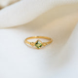 Maya Peridot Ring