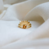 Solana Citrine Ring
