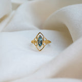 Celtic Knot Topaz Ring