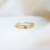 Impression Emerald Ring