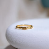 Glow Baguette Ring