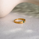Impression Emerald Ring
