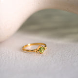 Maya Peridot Ring
