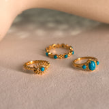 Eye of the Sea Turquoise Ring