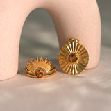 Sunburst Citrine Pendant