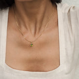 Elysian Peridot Solitaire Pendant