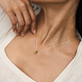 Elysian Peridot Solitaire Pendant