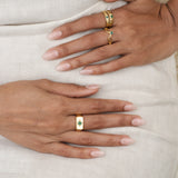 Stellar Emerald Ring
