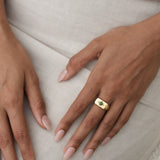 Stellar Emerald Ring