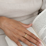 Impression Emerald Ring