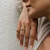 Eye of the Sea Turquoise Ring
