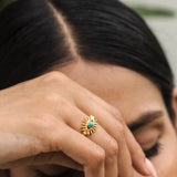 Eye of the Sea Turquoise Ring