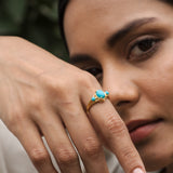 Horizon Turquoise Ring