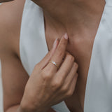 Lunar Tide Twist Ring