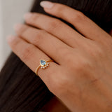 Azure Topaz Ring