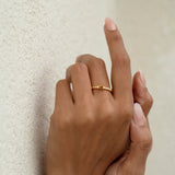 Glow Baguette Ring