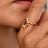 Mirage Garnet Ring
