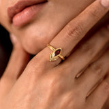 Mirage Garnet Ring