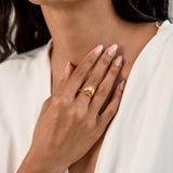 Solana Citrine Ring