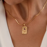 Elysium Rhodolite Garnet Pendant