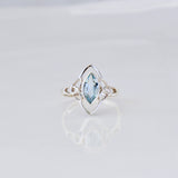 Celtic Knot Topaz Ring