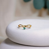 Elanza Emerald Ring