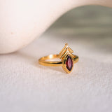 Mirage Garnet Ring