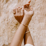 Lotti Hoops in Gold